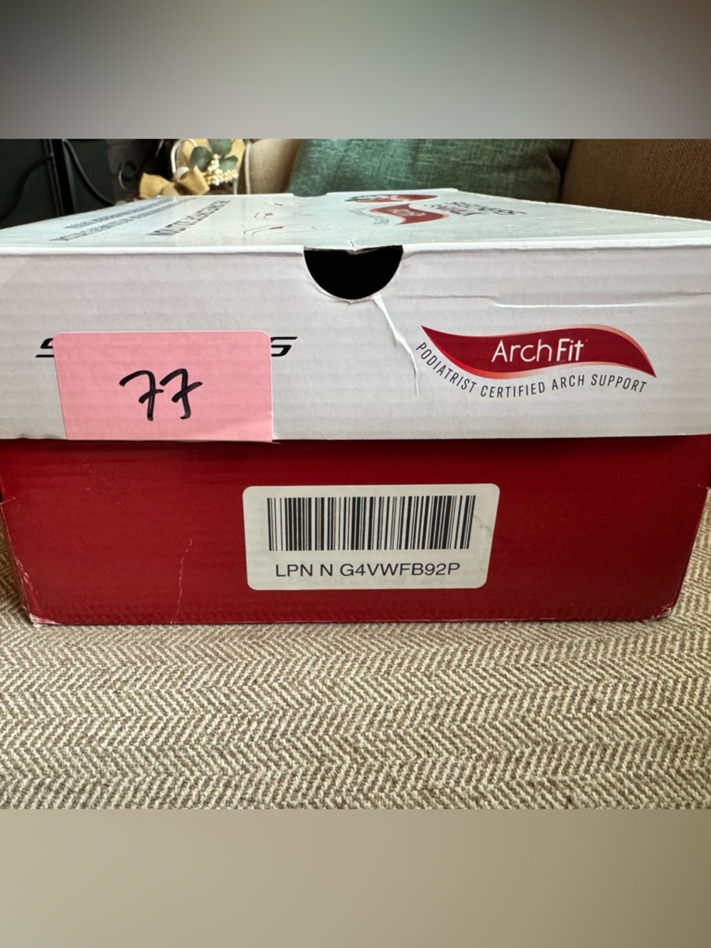 Sketchers Women's GO WALK Arch Fit “Crystal Waves” Walking Sneakers - Size 8.5 - Picture 15 of 16